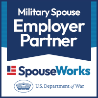 OSE-SpouseWorks-EmployerPartnerBadge-2June26-FINAL Military Spouse Employer Partner graphic